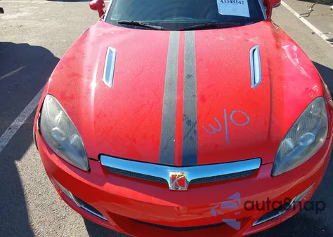 2008 Saturn Sky Red Line from USA, damaged, VIN 1G8MF35X48Y132225